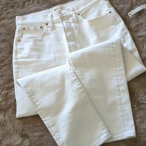 Madewell perfect vintage jean in Canvas